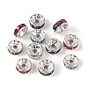 Rhinestone Spacer Beads RB-B009-M-1