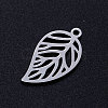 Tarnish Resistant 201 Stainless Steel Pendants STAS-T046-JN258-1-2