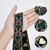 Ethnic style Embroidery Polyester Ribbons OCOR-WH0077-27A-3