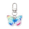 Butterfly Acrylic Pendant Decorations HJEW-JM02372-4