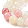 Natural Colorful Green Jade Beads Strands X-G-G757-01-12mm-6