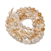 Natural Citrine(Heated) Beads Strands G-A267-B01-01-3