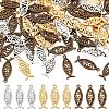 120Pcs 3 Color Alloy Pendants PALLOY-CA0002-34-1