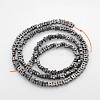 Electroplate Non-magnetic Synthetic Hematite Beads Strands G-J209D-01-2
