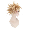 Short Blonde Wavy Cosplay Party Wigs OHAR-I015-03-5