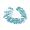 Natural Quartz Crystal Points Beads Strands G-K181-B11-2