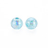 Transparent Crackle Acrylic Beads MACR-S373-66-L03-2