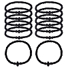 12Pcs Adjustable Polyester Braided Bead Bracelets for Men Women BJEW-HY0002-70B-1