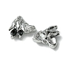 Brass Heart Charms KK-D092-02P-01-2