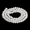 Imitation Jade Electroplate Glass Beads Strands GLAA-F029-J4mm-C06-2