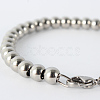 Tarnish Resistant 304 Stainless Steel Beaded Bracelets BJEW-N240-16P-2