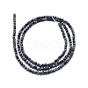 Natural Snowflake Obsidian Beads Strands G-A177-04-21-2