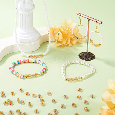 50G Luminous Transparent Acrylic Beads OACR-TAD0001-01S-1