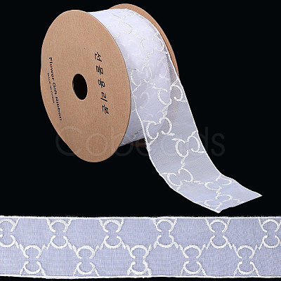 Organza Lace Ribbon OCOR-WH20012-54C-1