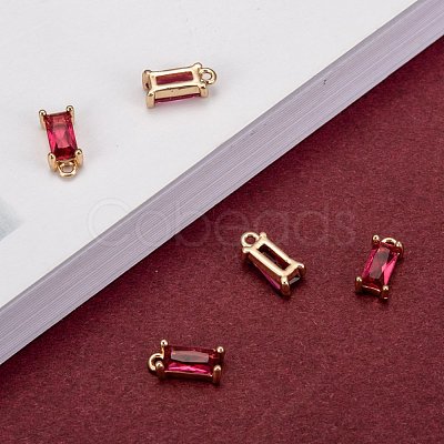 Transparent Glass Charms GLAA-T007-13F-1