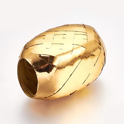 Single Face Laser Balloons Ribbon SRIB-WH0003-D02-1