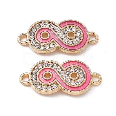 Alloy Crystal Rhinestone Connector Charms FIND-C019-38KCG-1
