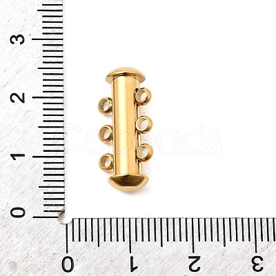 304 Stainless Steel Slide Lock Clasps STAS-F350-01B-G-1