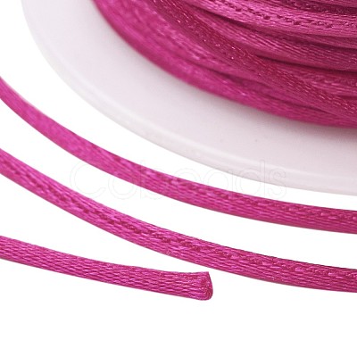 Nylon Satin Rattail Cords NWIR-JP0013-1.0mm-129-1