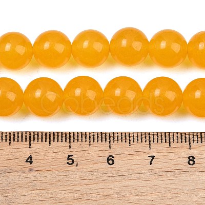 Dyed Natural White Jade Beads Strands GG-CBAD029-A11-10mm-1