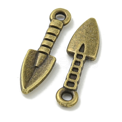 Tibetan Style Alloy Pendants TIBE-I026-6008AB-1