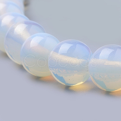 Opalite Beads Strands G-S259-48-8mm-1