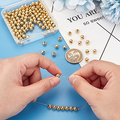 Brass Spacer Beads KK-PH0006-38A-1