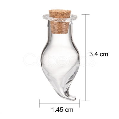 Glass Bottles X-AJEW-D037-06-1