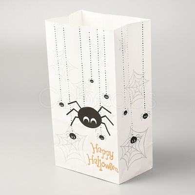 Halloween Theme Kraft Paper Bags CARB-H030-A08-1