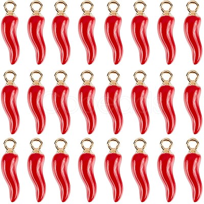 100Pcs Alloy Enamel Pendants ENAM-SC0004-88-1