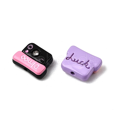 Baking Paint Alloy Enamel Beads FIND-G092-05-1