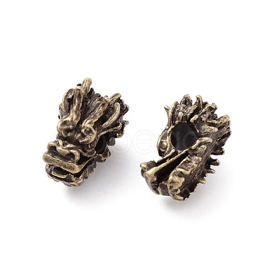 Tibetan Style Alloy Beads PALLOY-F257-03AB-1