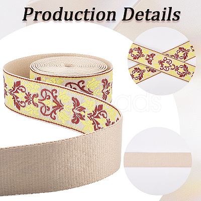 5 Yards Polyester Ribbons OCOR-GF0005-22D-1
