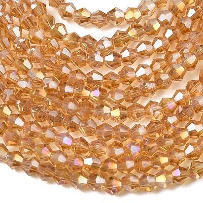 Glass Beads Strands EGLA-S056-2mm-08-1