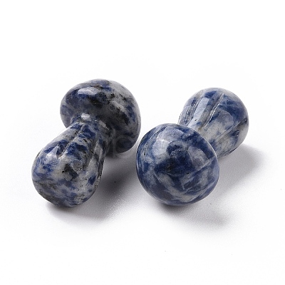 Natural Blue Spot Jasper GuaSha Stone G-A205-25U-1