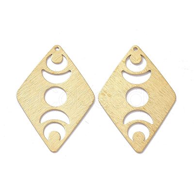 PandaHall Elite 10Pcs Brass Pendant KK-PH0009-27-1