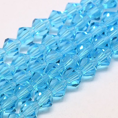 Transparent Glass Beads Strands EGLA-A039-T2mm-D19-1