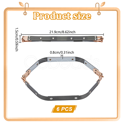 Iron Purse Internal Flex Frame PURS-WH0002-024A-1
