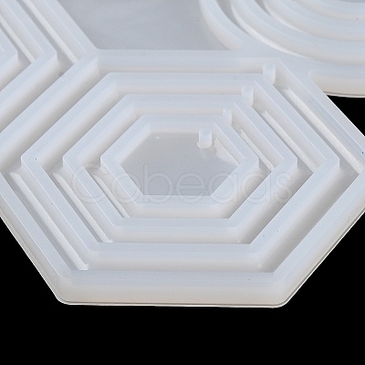 Hexagon/Round/Ring DIY Pendant Silicone Molds SIMO-R002-04-1