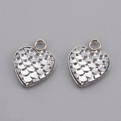 304 Stainless Steel Pendants STAS-F184-B12-1