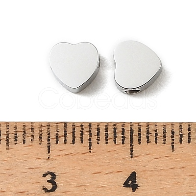 Valentine's Day 304 Stainless Steel Beads SA-E001-02P-02-1