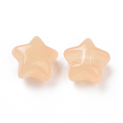 Imitation Jelly Style Acrylic Beads OACR-B002-03A-1