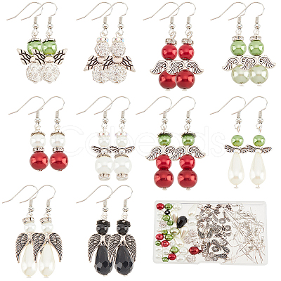 DIY Fairy Earring Making Kit DIY-SC0022-70-1