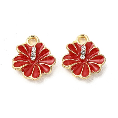 Alloy Enamel Charms X-ENAM-F144-01C-1