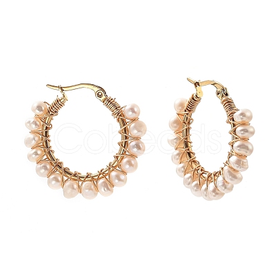 304 Stainless Steel Hoop Earrings EJEW-JE04202-01-1