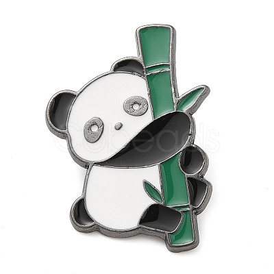 Panda Enamel Pins JEWB-K012-03F-EB-1