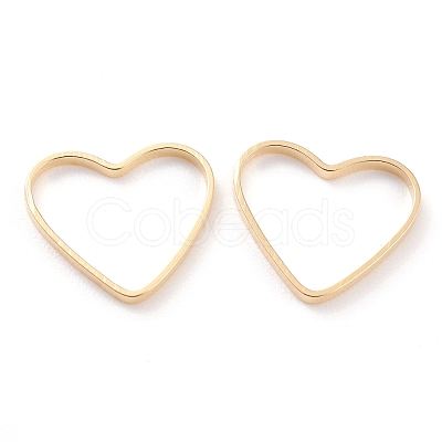 Brass Linking Rings KK-Y003-02A-G-1