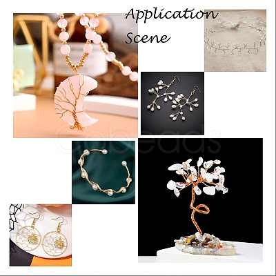 Round Copper Wire Copper Beading Wire for Jewelry Making CWIR-F001-S-0.4mm-1