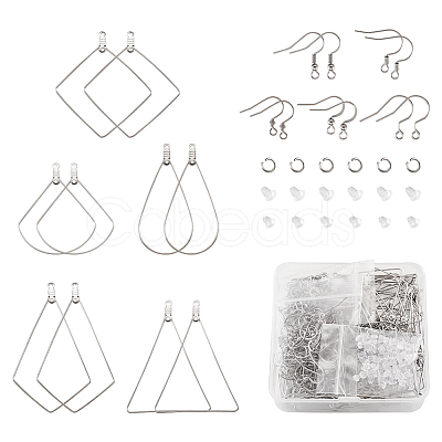 Stainless Steel Earring Hooks STAS-TA0004-25P-1