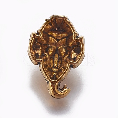 Tibetan Style Alloy Beads TIBEB-L003-03-1
